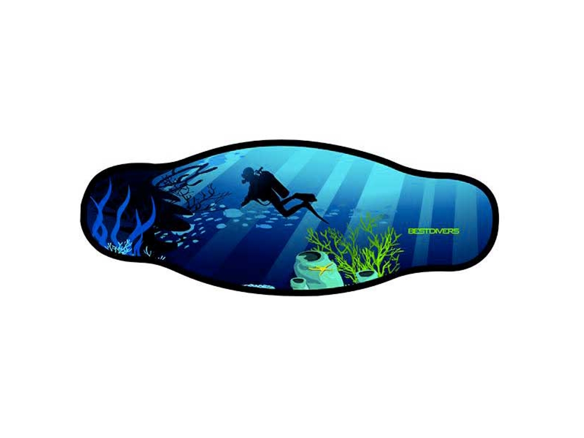 Acessório Mergulho BEST DIVERS Mask strap double layer
