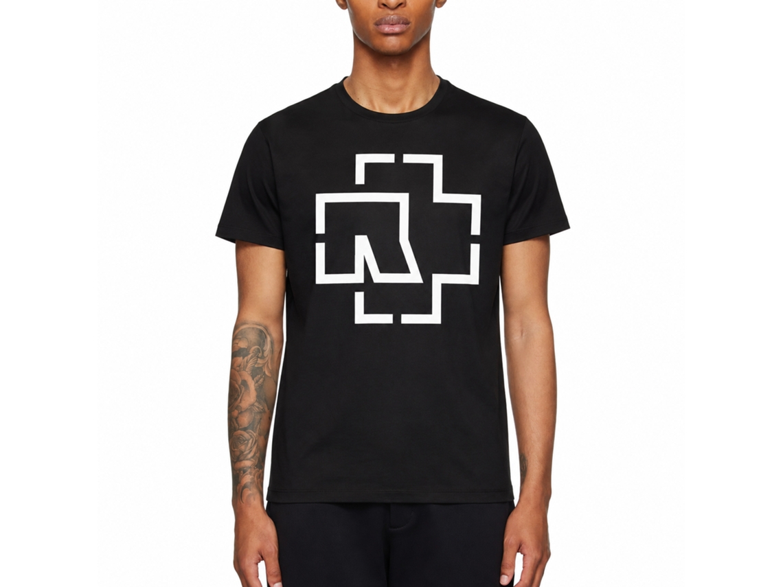 Rockinstone T-shirt Rammstein Band Logo Size:s