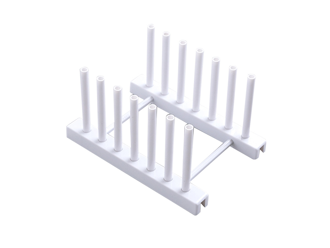 Nova Line prateleira para Secar Pratos com Prateleira Removível Organizador de Cozinha Branco