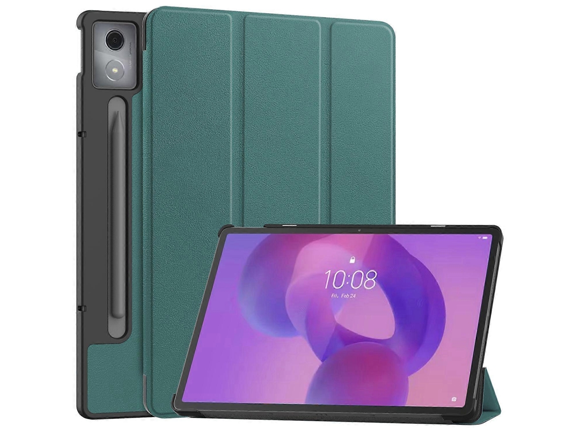 Capa Protetora Para Tablet Lenovo Idea Tab Pro Com Suporte Em Couro Anti Queda Cinza Multicolorido Tuotuo