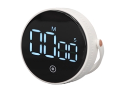 Temporizador de Cozinha Digital com Magnete e Volume Ajustável