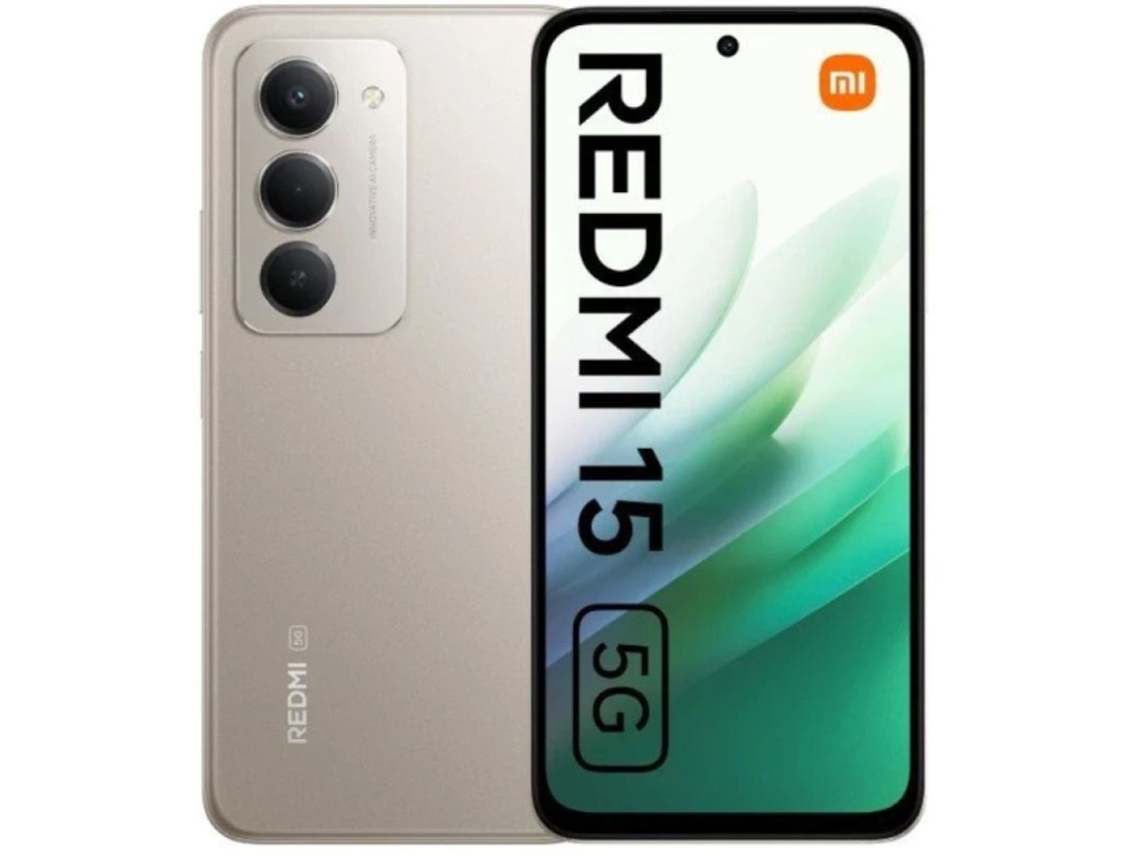Martphone Xiaomi Redmi 15 4gb 128gb 6.9 5g Gri Titán