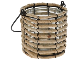 Linterna vela vidrio fibra pequeño