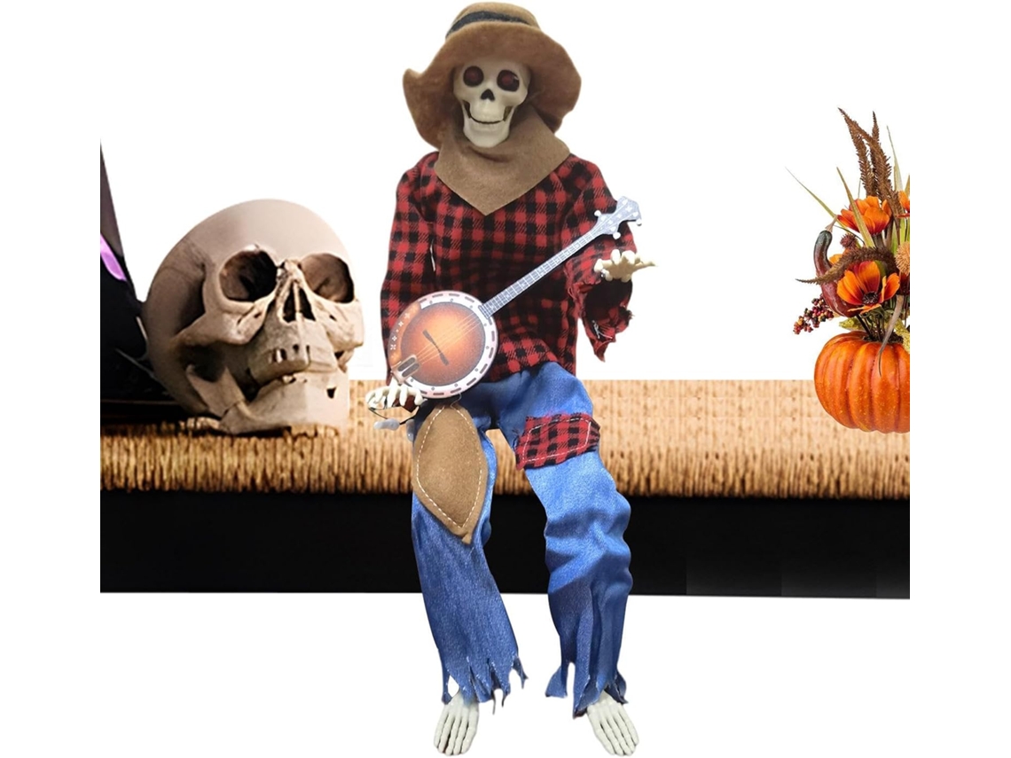 Esqueletos De Halloween - Acessório Musical Assustador Com Articulações |