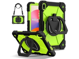 Capa Híbrida De Silicone E Pc Com Robô Em Cores Contrastantes Para Tablet Huawei Matepad Se 11 2024