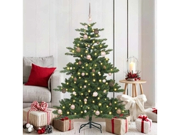 Vidaxl Árvore De Natal Articulada Artificial Verde 150 Cm Pvc E Aço