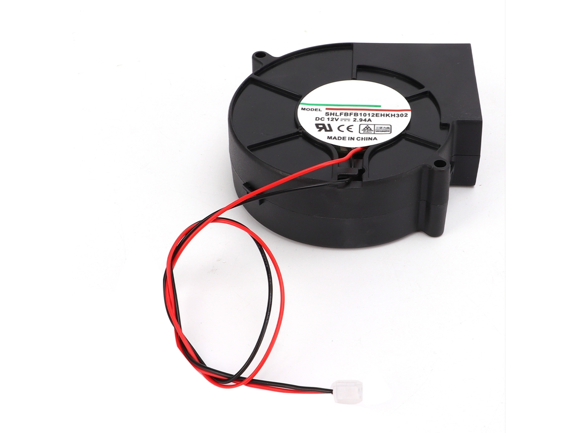 Ventilador Centrífugo Brushless 12v 2.94a 4500rpm Doble Bola Silencioso Ahorro De Energía