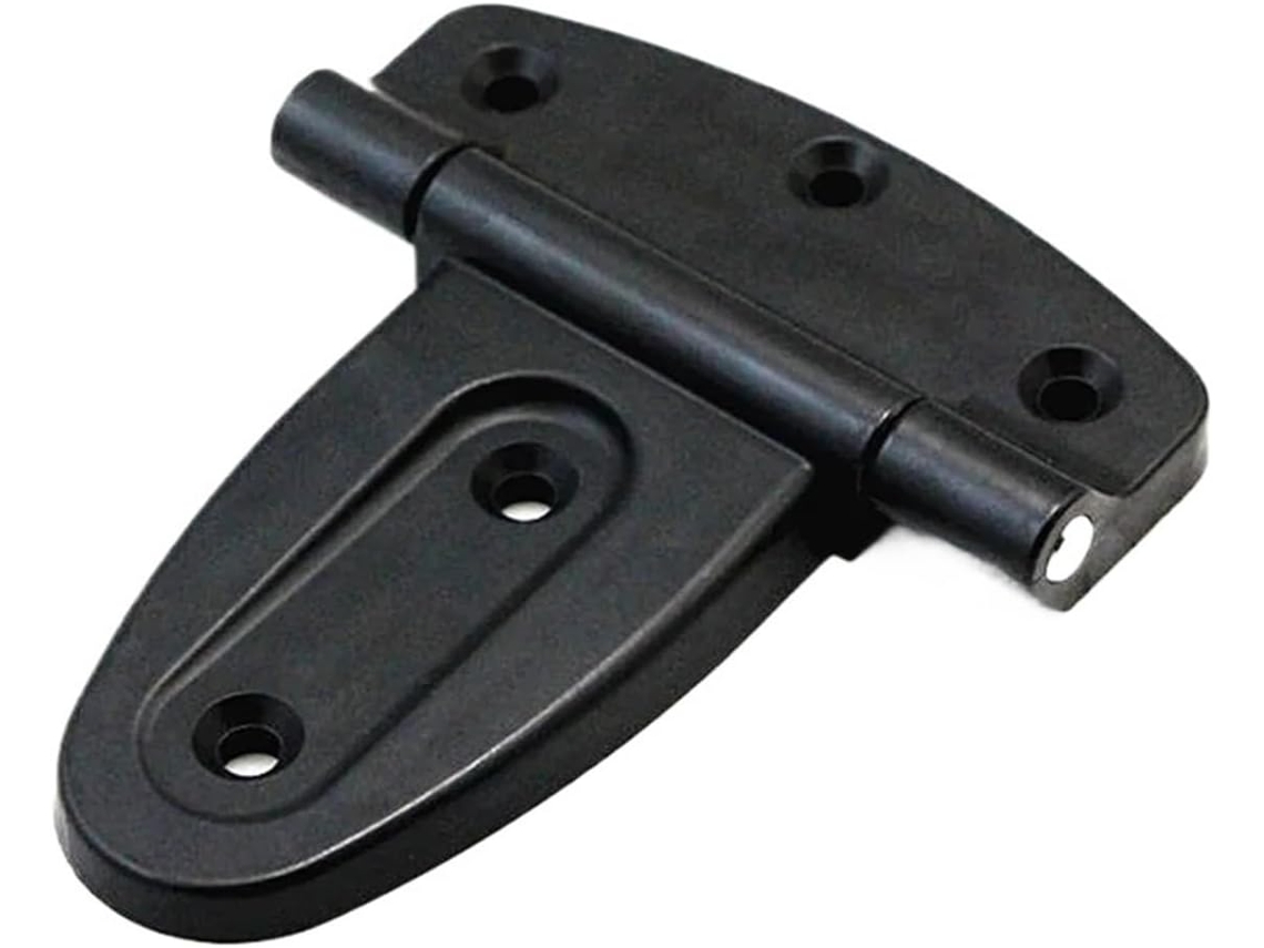 Dobradiças Giratórias Ocultas Para Portas, 131x108mm, Dobradiça De Nylon Preta Para Painéis Elétricos Armários
