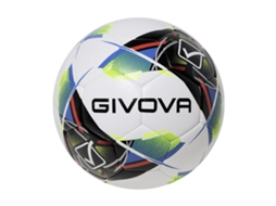 Bola De Futebol Givova New Maya Vermelha Tamanho 5 Para Futebol De 11