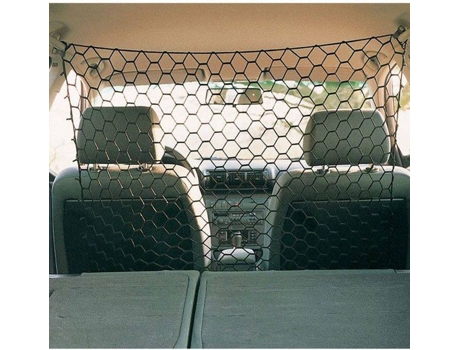 Barreira de Automóvel para Cães e Gatos  (Preto - 1x1m - Polipropileno)