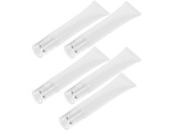 De 5 Frascos Roll-on Recarregáveis De 20ml Para Creme De Contorno Dos Olhos, Tubos Macios Vazios Com Aplicador Roll-on.