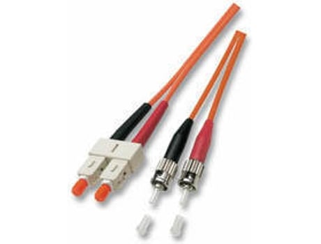 Cabo Fibra Ótica GOOD TECHNOLOGY (SC - ST - 50 cm - Laranja)