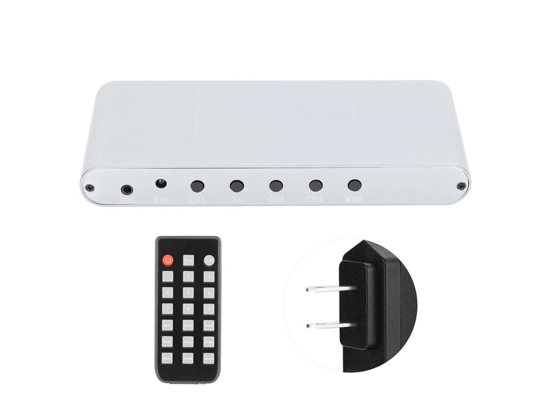 Divisor De Tela Hdmi Multiviewer E Switcher