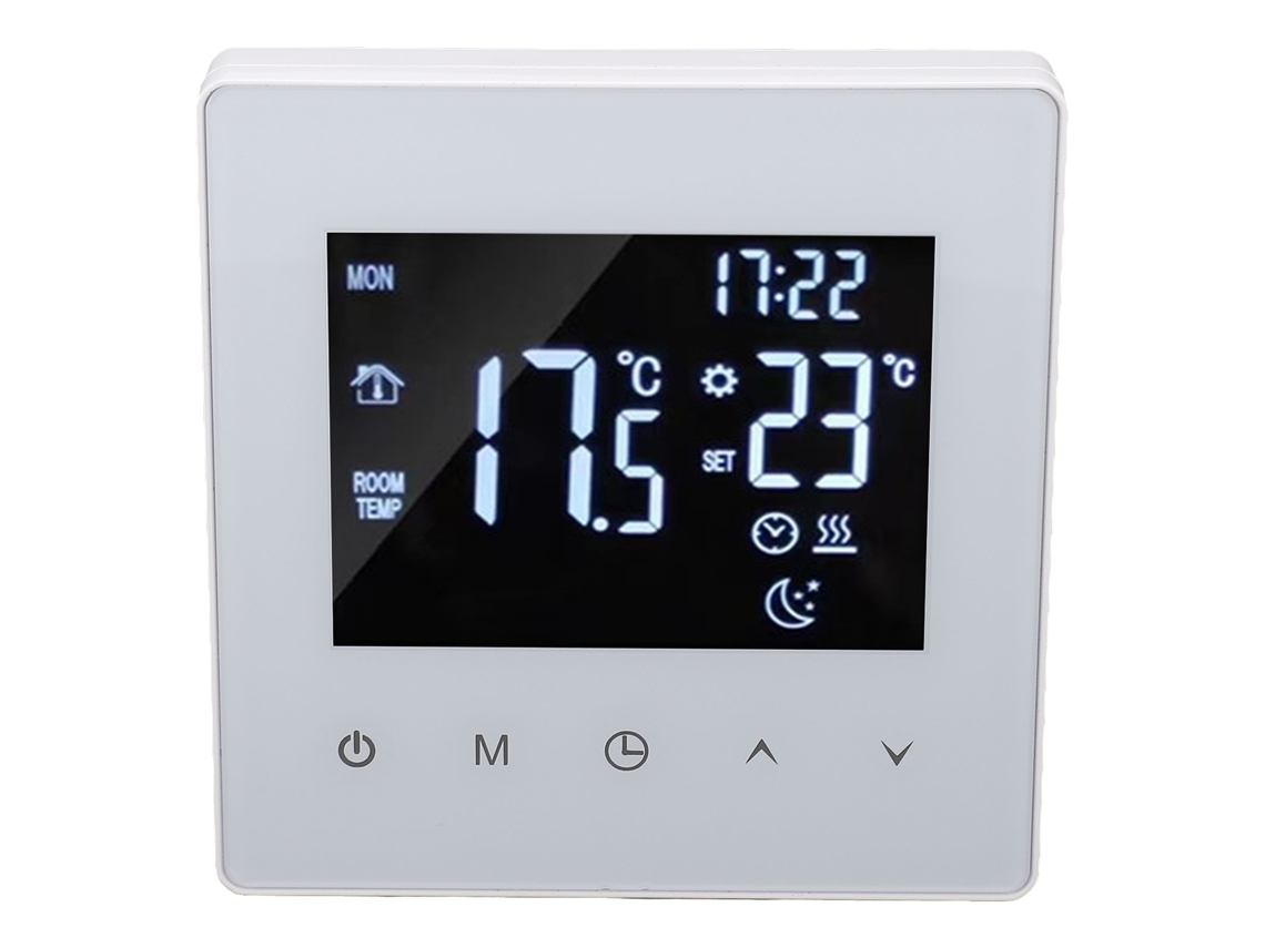 Laxiscreed Termostato Inteligente Com Tela Táctil E Display Lcd Para Conforto E Economia De Energia