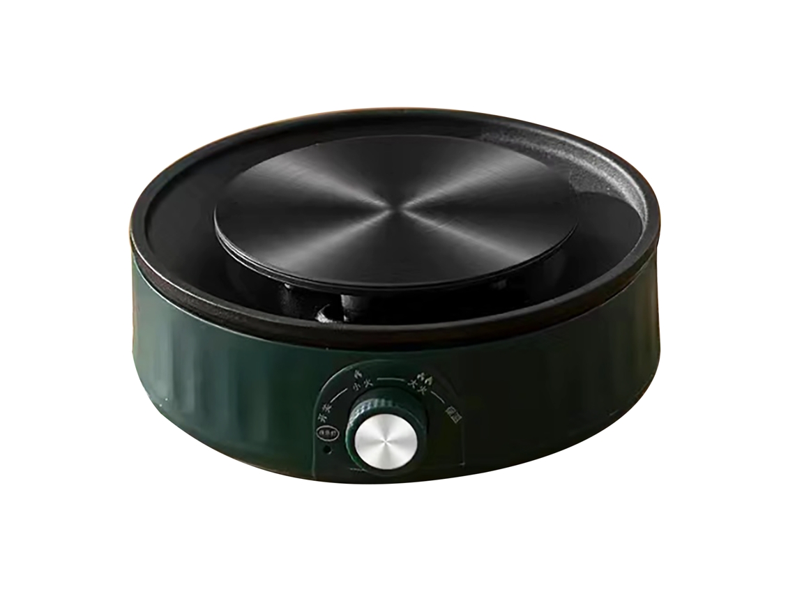 Fogão elétrico portátil 800w, pequeno, placa quente, eficiente, para cozinha, casa, piquenique, viagem | S/MARCA