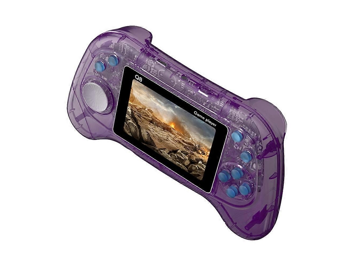Console de Jogos Portátil Q8 com Tela 3 Polegadas, 800 Clássicos em 1, Retrô Suporte para C Onexão Tv, Ideal Par GOKOCO