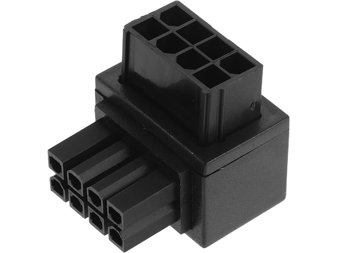 Conectores De 8 Pinos Para Placa-mãe De Cpu: Adaptador De Energia Angular Para Placa-mãe -
