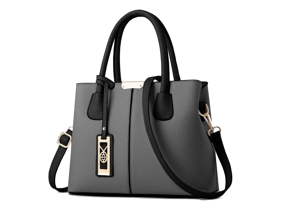 Lurelia Bolsa Transversal Feminina Em Pu Fecho De Correr Vários Bolsos Para Festa E Noite