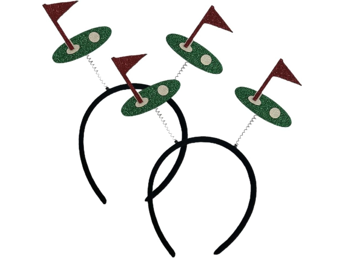 Conjunto de 2 Faixas Cabeça Esportivas com Tecido e Arame Faixa Decorativa Elegante para Festas CHABERLU
