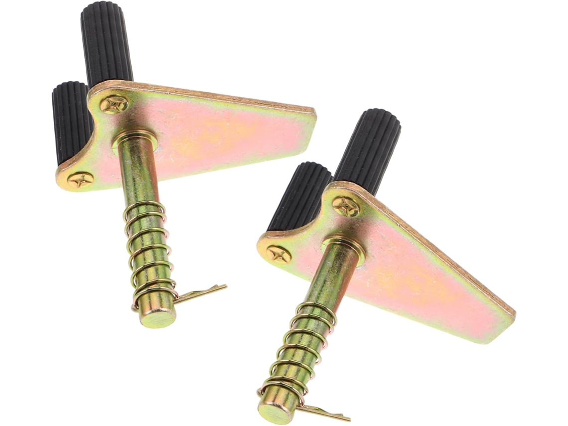 Suporte lateral para motocicleta, ideal para estabilização e manutenção de suspensões dianteiras.