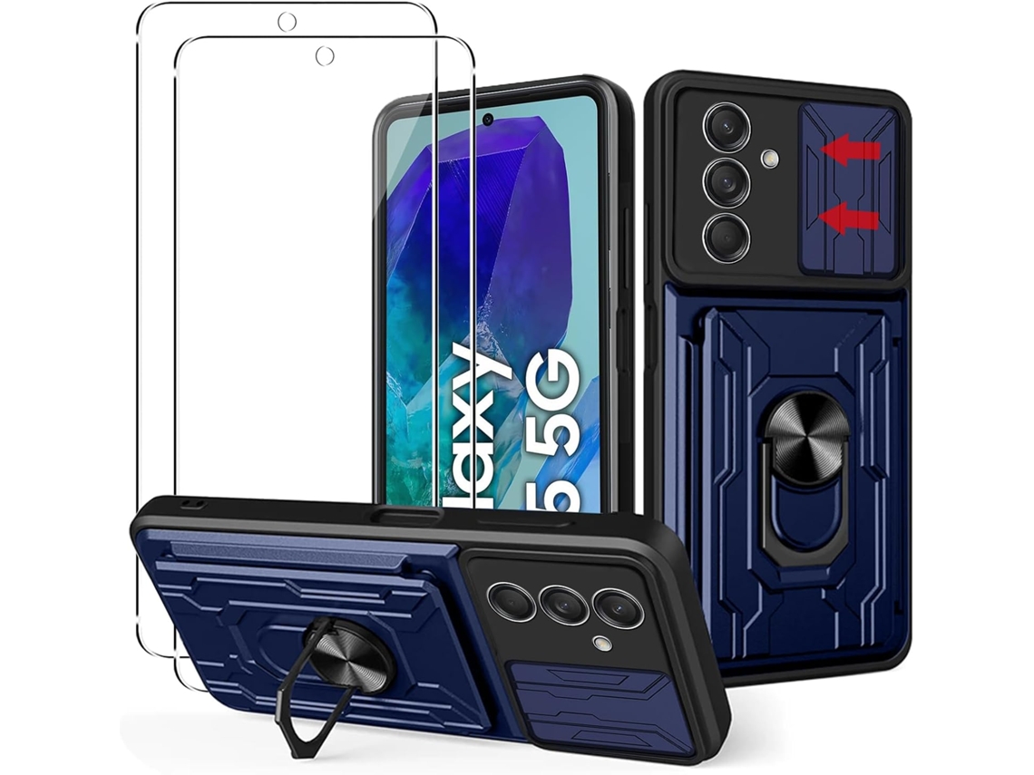 Estojo Proteção Rotativo Lente Para Samsung Hongwe. Verde