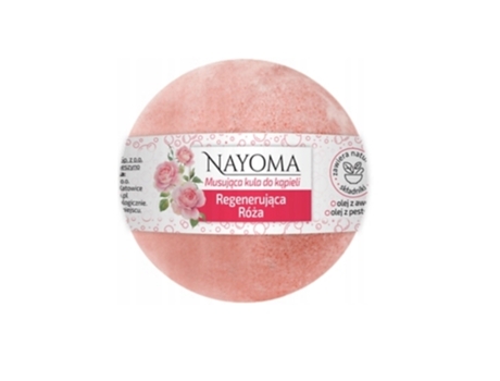 Bomba De Banho Efervescente Nayoma Kula Rosa Regeneradora, 130g Silesian Pharma