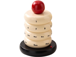 Calendário de Mesa para Giratório, Estilo Fazenda, Criativo, Casa, Escritório, Decorativo CHABERLU
