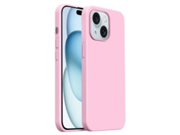 Capa De Silicone Líquido Ultra Fina Para Iphone 15 - Cobertura Total - Magsafe