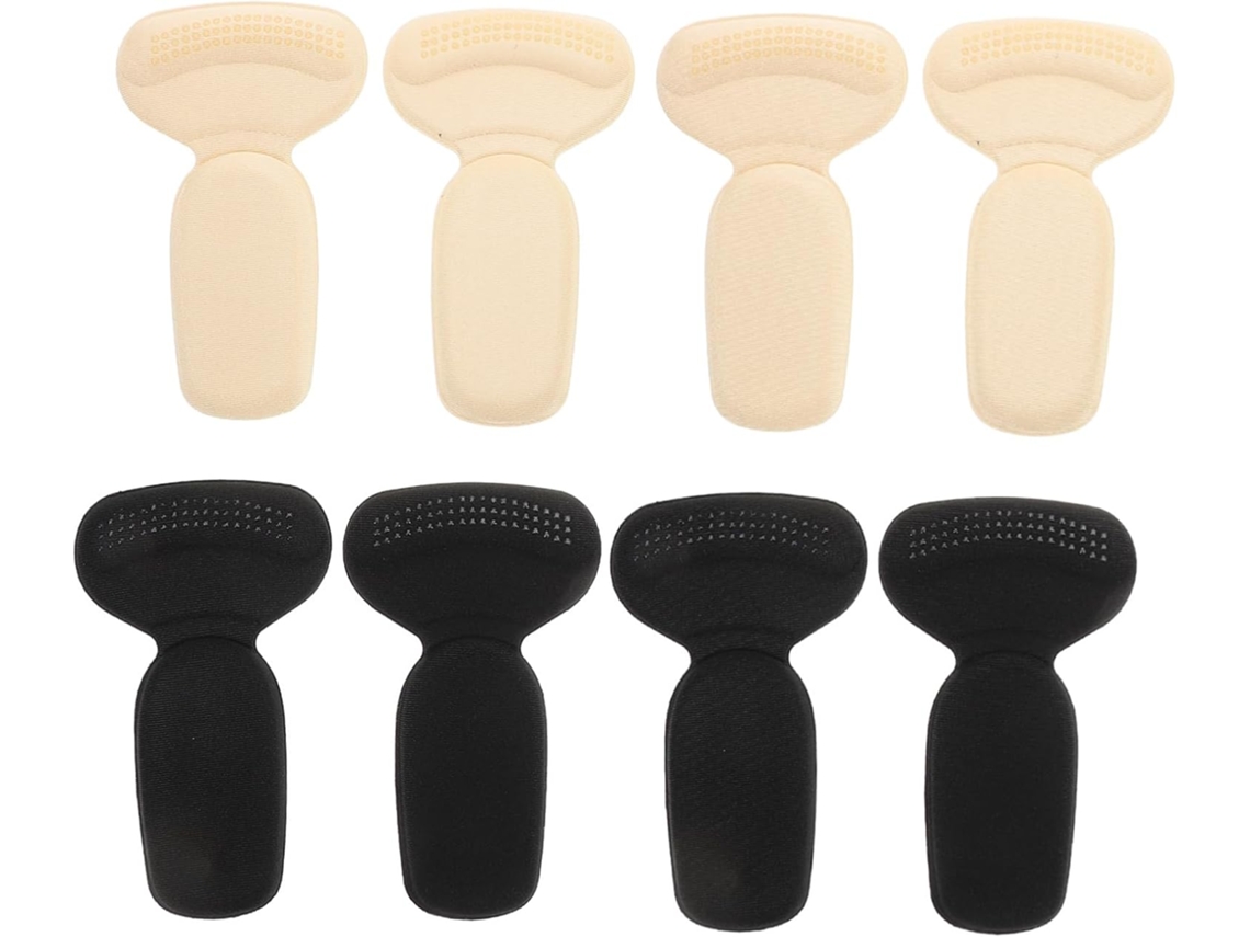 Beaupretty Conjunto De 8-protetores Calcanhar Autoadesivos Para Sapatos, Antiderrapantes Para Homens E Mulheres