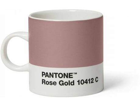 Chávena BEBLAU Expresso Pantone Copenhagen Design 10412 (100 ml - Rose Gold)