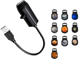 Projetor Portátil Usb De Céu Estrelado Com Luz Noturna E Slides