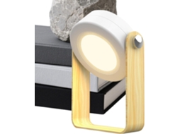 Luminária de mesa dupla para crianças, iluminação versátil, 2 modos, 2 W, 1200 mAh
