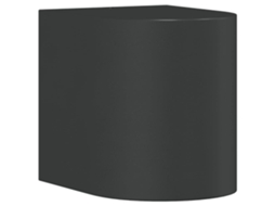 Outdoor Wall Light, Outdoor Wall Lights Vidaxl Preto Alumínio (n/a)