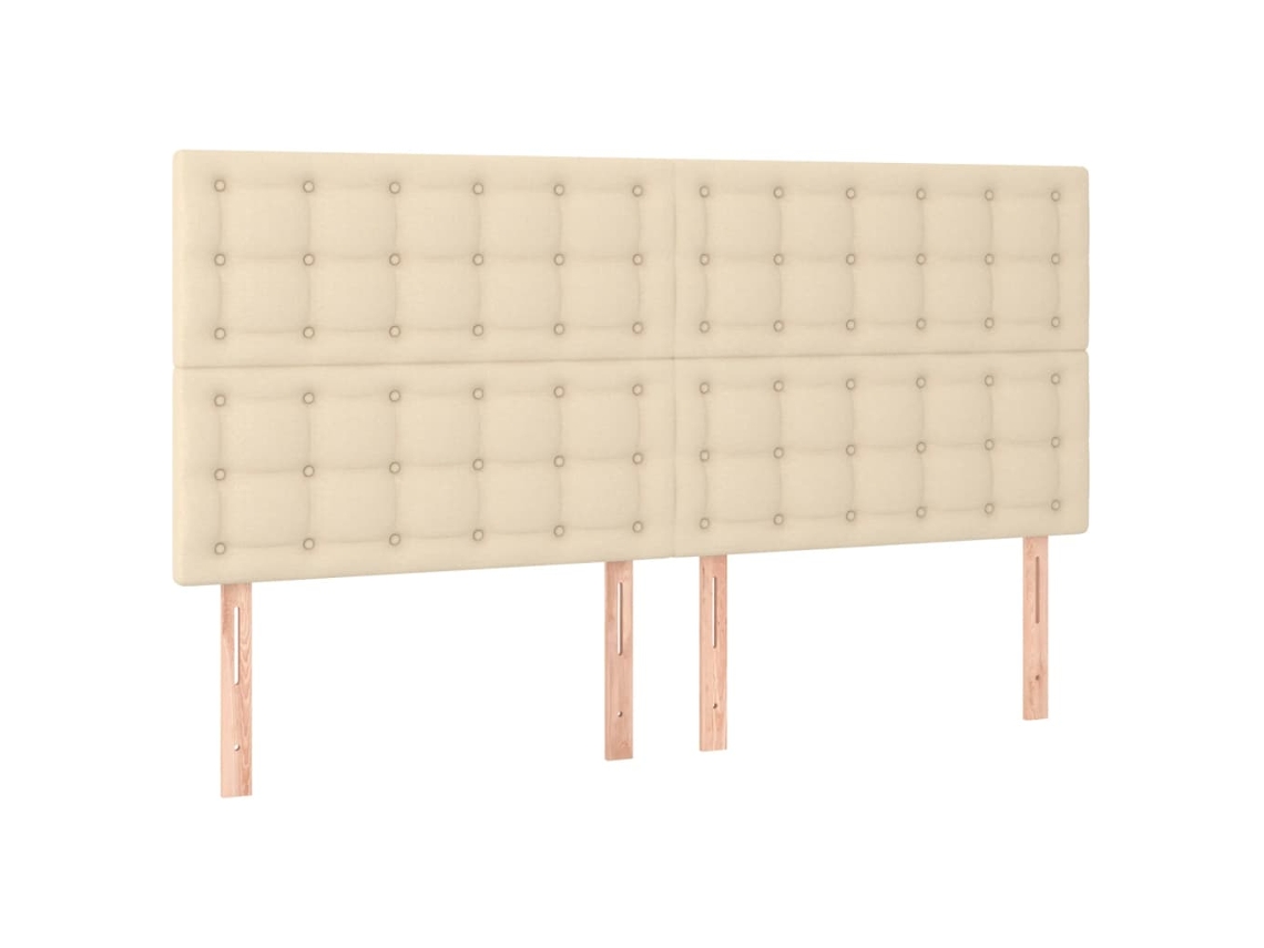 Headboard, Headboards Vidaxl Creme Tecido (180 Cm)