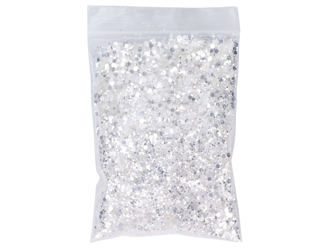 50g Glitter Sequin Super Brilhante Em Forma Hexagonal Para Decoração De Unhas, Rosto, Corpo E Arte