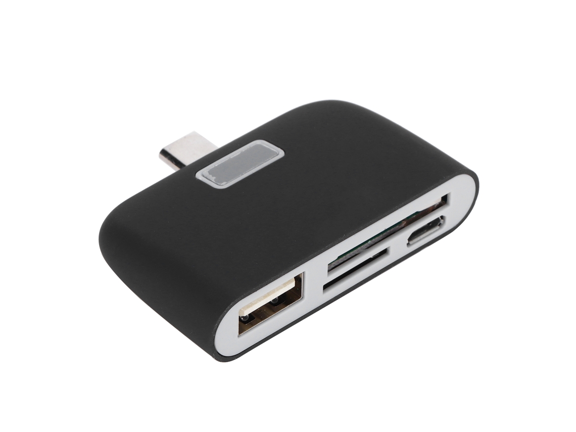 Leitor De Cartões (função Otg, Compatível Com Múltiplos Dispositivos) Adequado Para Macbook, Telefones Móveis, Tablets Com Usb-c Tipo C, Tf, Sd...