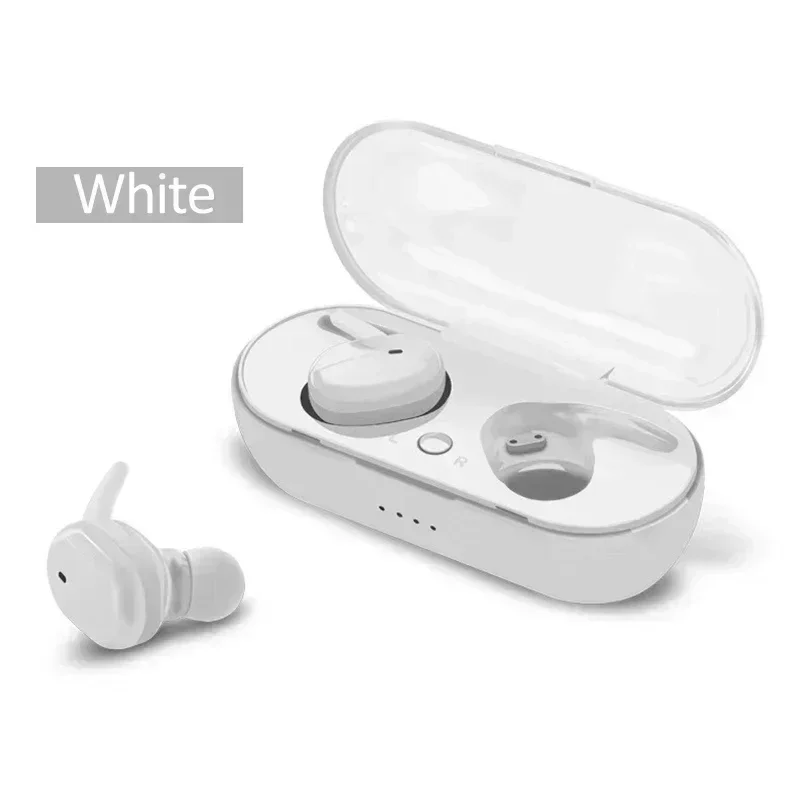 (branco) Fones De Ouvido Intra-auriculares Estéreo Sem Fio Tws, Com Cancelamento De Ruído E À Prova D'água.