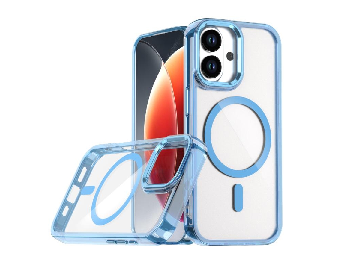 Capa Transparente Para Iphone 17 Com Magsafe E Design Magnético.