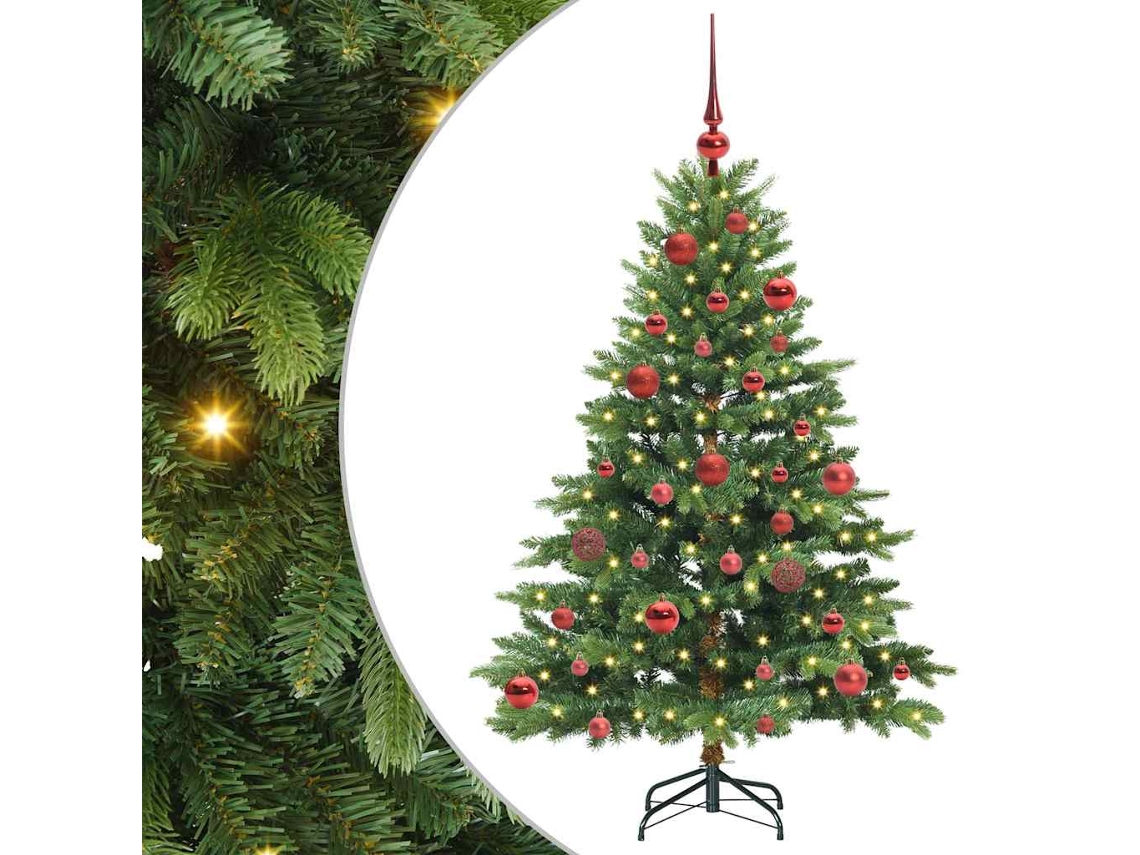 Conjunto 1 Decoração De Natal Vidaxl Verde Plástico (150 Cm)