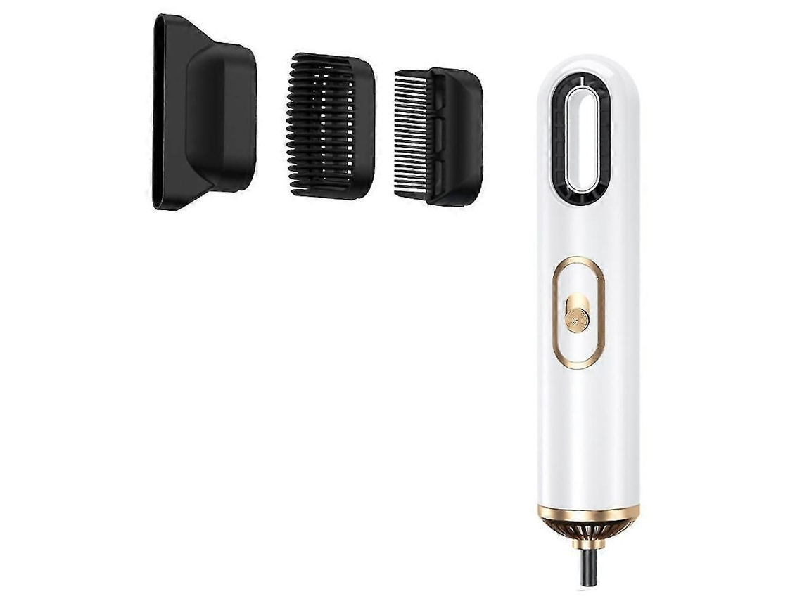 Secador de Cabelo 3 em 1 com Luz Azul, Íons Negativos e Escova, para Uso Doméstico e em Viagens . TAISHENGDA (c Eu)
