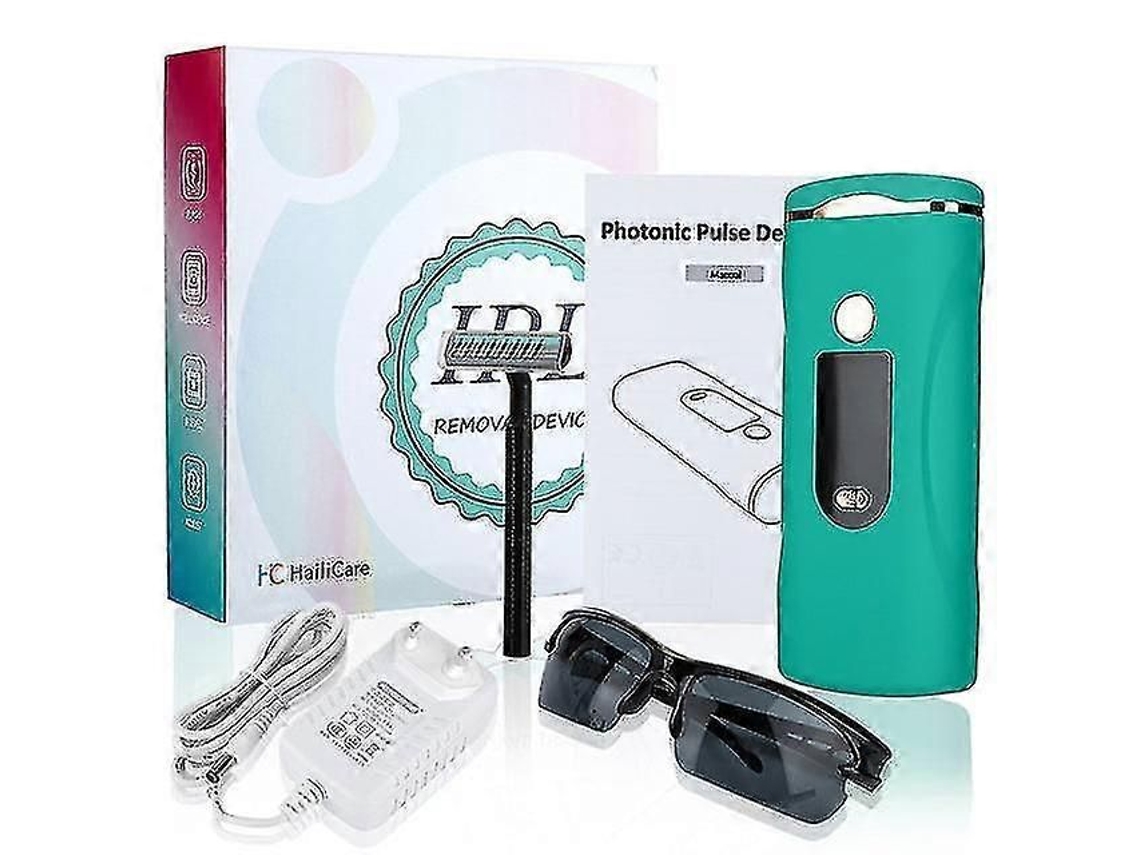 Depilador A Laser Ipl Profissional Com Pulsos De Luz, Indolor, Para Remoção De Pelos Faciais, Da Virilha E Do Corpo, Com 999.999 Flashes.