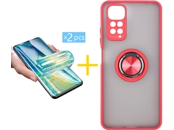 Capa + 2 Películas para Samsung Galaxy SKYHE Vermelho