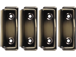 Conjunto Fuoyloo Com 4 Ganchos De Metal Para Pendurar Tapeçarias E Mantas, Com Clipes Antiderrapantes E Parafusos Para