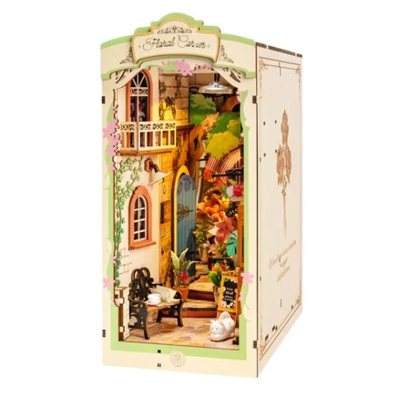 Maqueta Robotime Rolife Floral Corner Puzzle 3d Tgb09 Madnesstoys Madnesstoysmás De 8 Añosp25