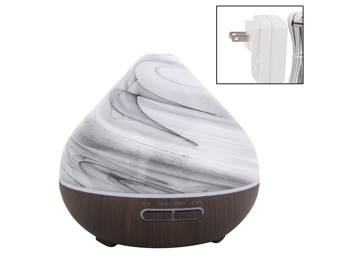 100ml Difusor Ultrassônico de Aroma Humidificador com Luz de Noite Led Aromaterapia
