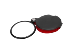 Lupa De Bolso 3x Magnificação, Cabo Flexível Antiderrapante, Resistente A Riscos, Clara, Pequena Lupa