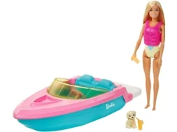 BARBIE e o Seu Barco (Idade Mínima: 3 Anos - 37 x 18 x 22 cm)