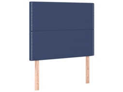 Headboard, Headboards Vidaxl Azul Tecido (90 Cm)