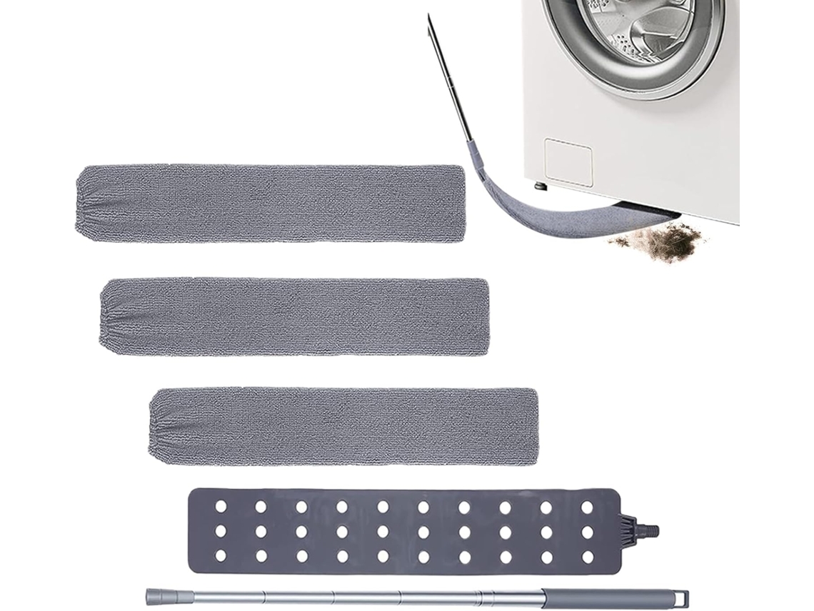 Limpador De Persianas, Esfregão Plano De Microfibra