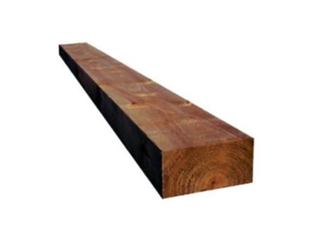 Dorminhoco Maderterraneo Madeira De Pinus Tratado 10x20x200 Cm Marrom